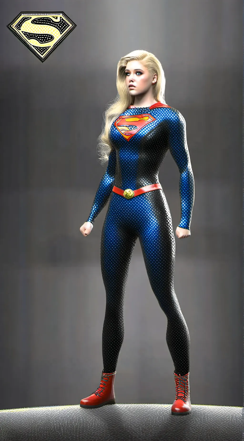 ai character: Supergirl  background