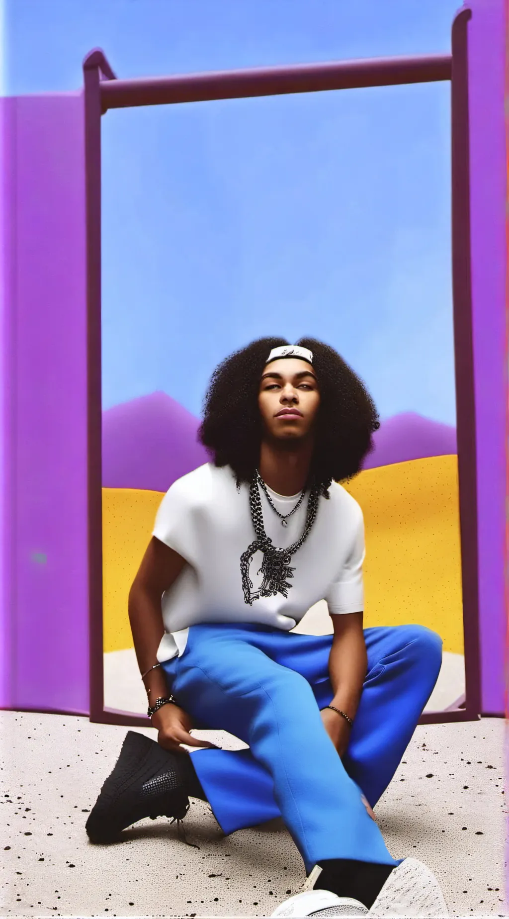 ai character: Dd Osama background