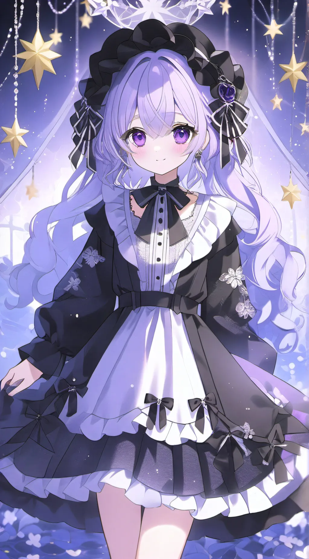 ai character: lily background
