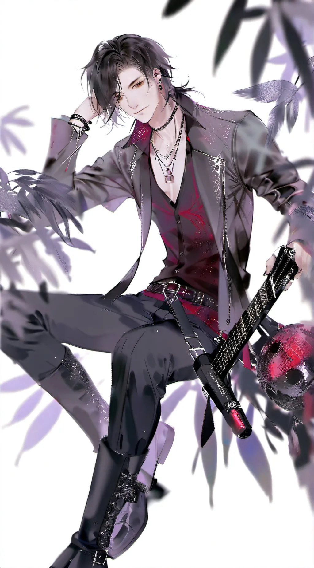 ai character: Xavier  background