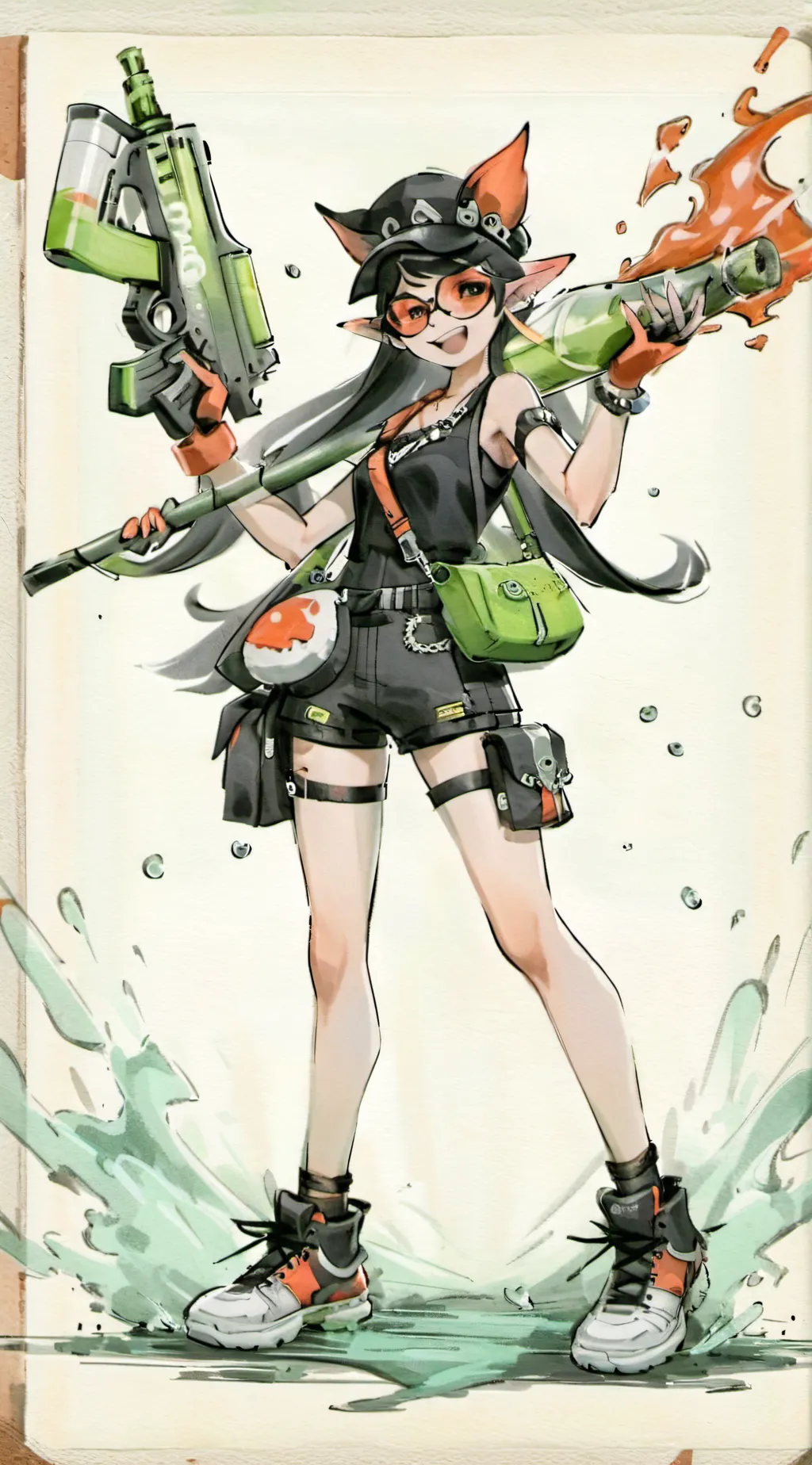 ai character: Callie background