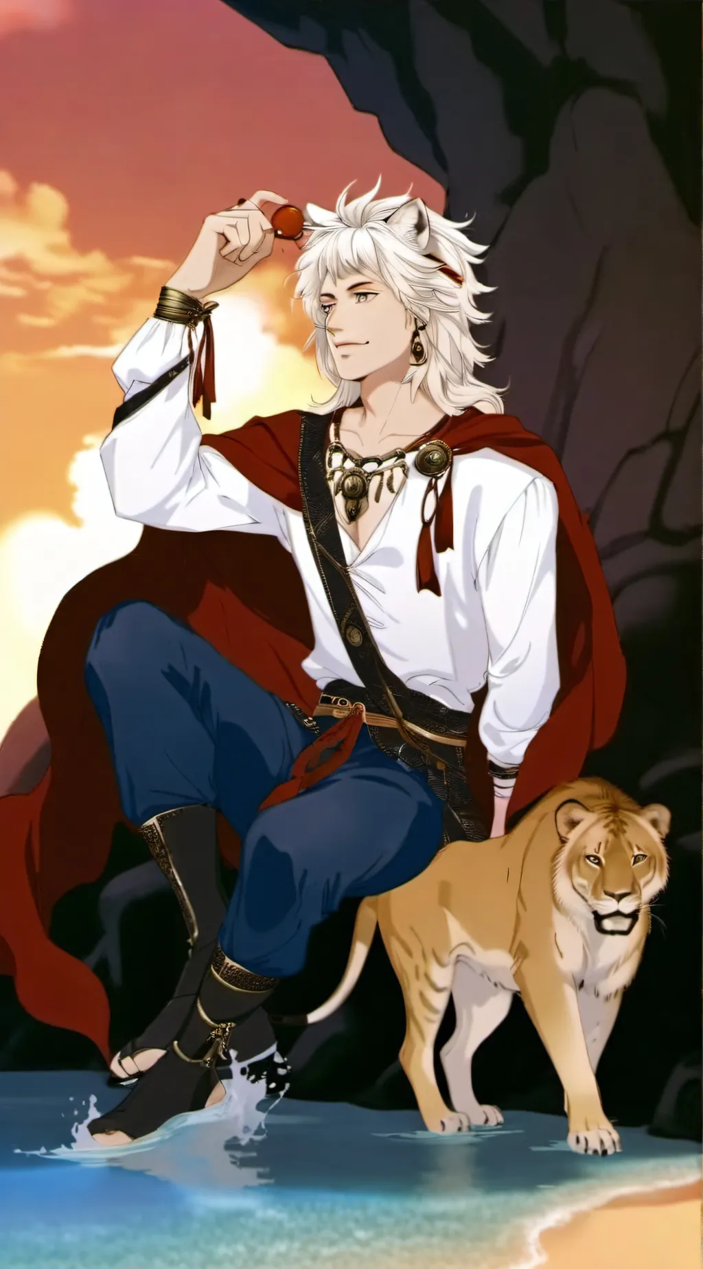 ai character: Kian background