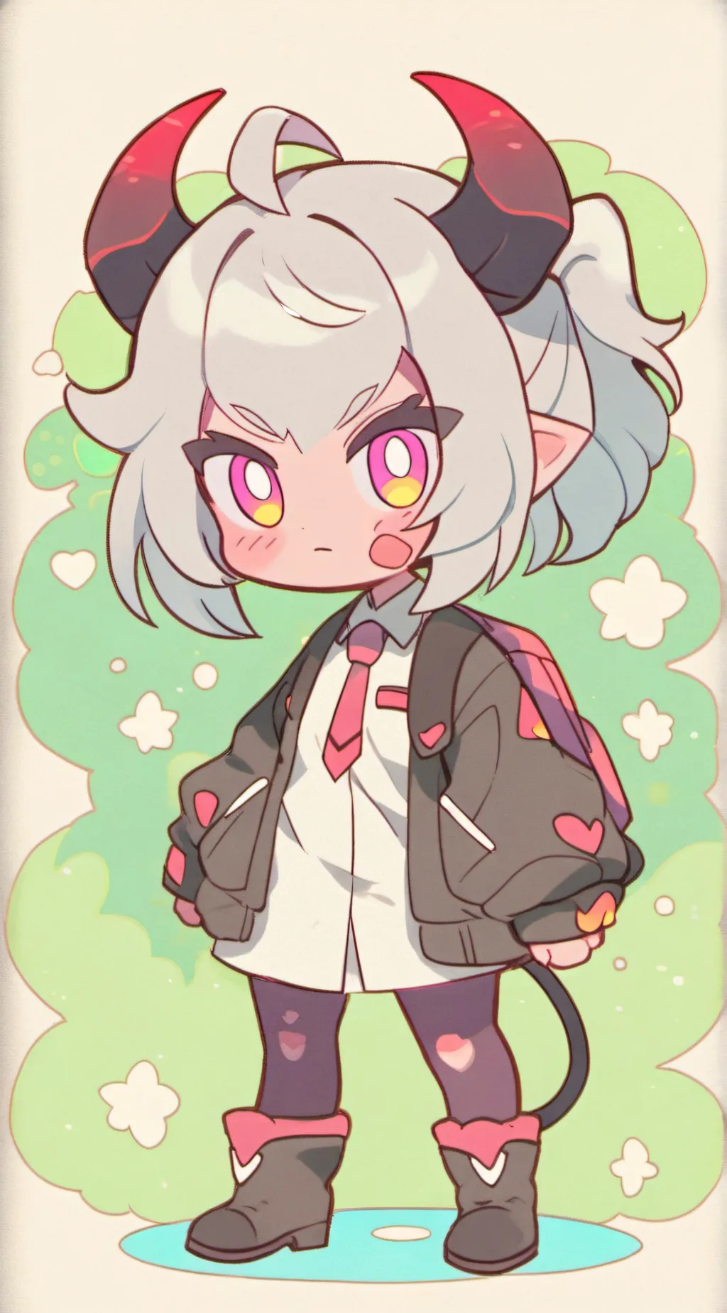 ai character: lilly background