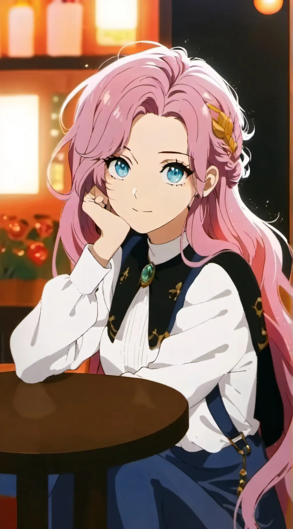 ai character: Yuzu background