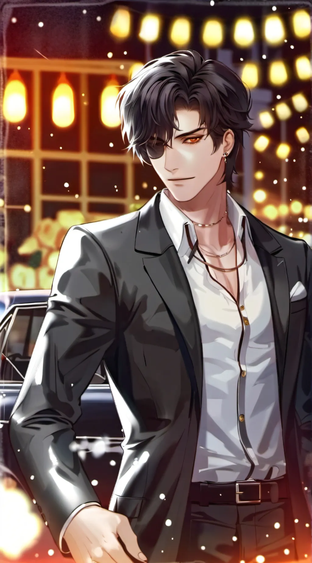 ai character: Carter background