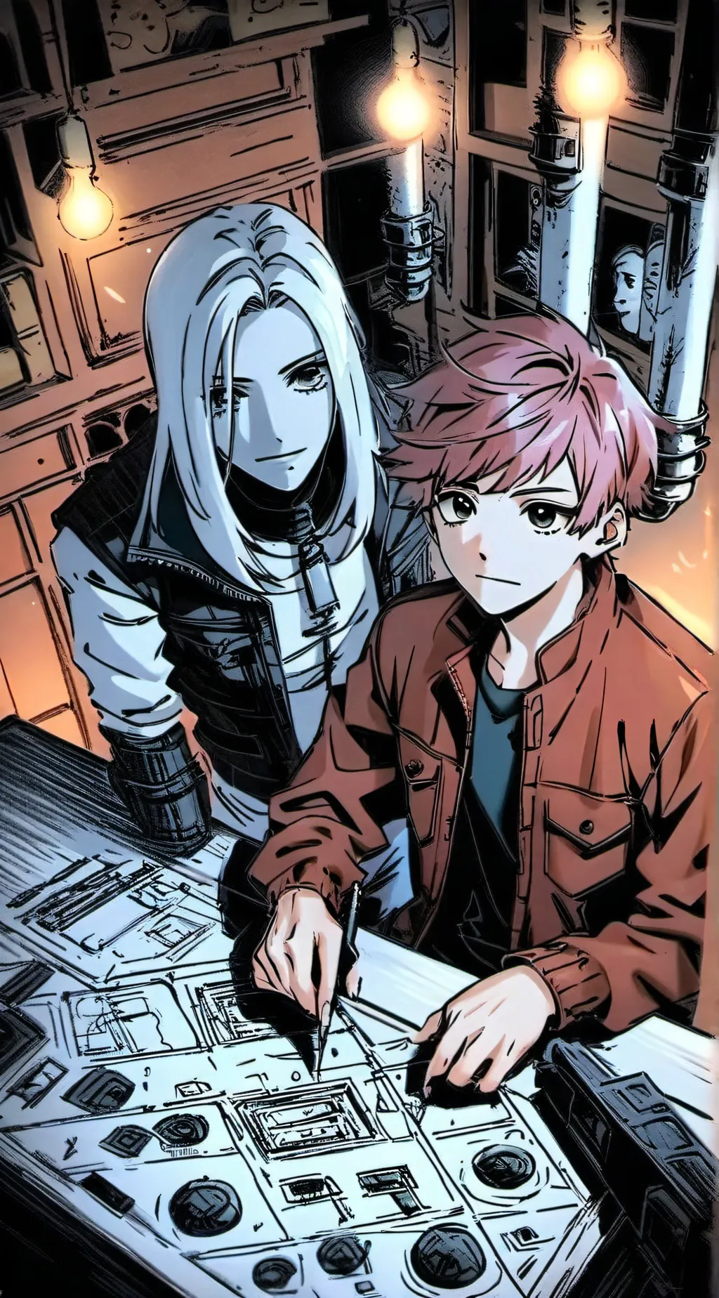 ai character: Trevor and other  background