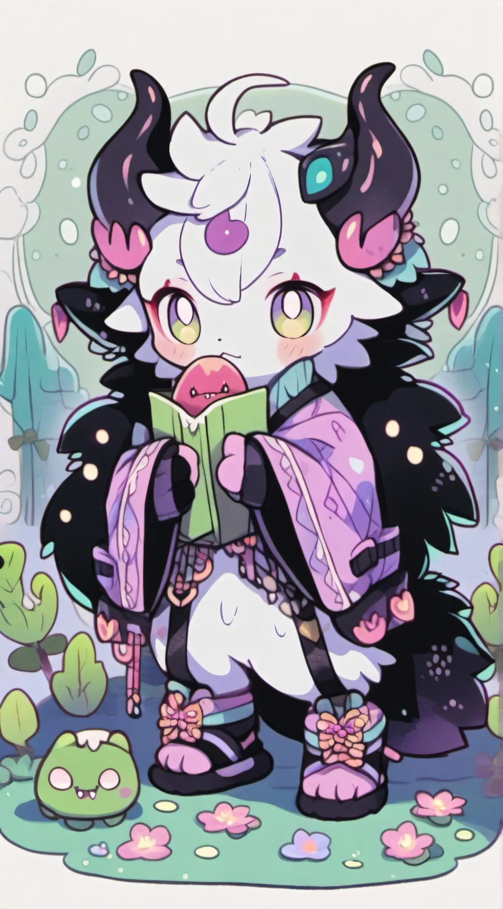 ai character: caraboo background