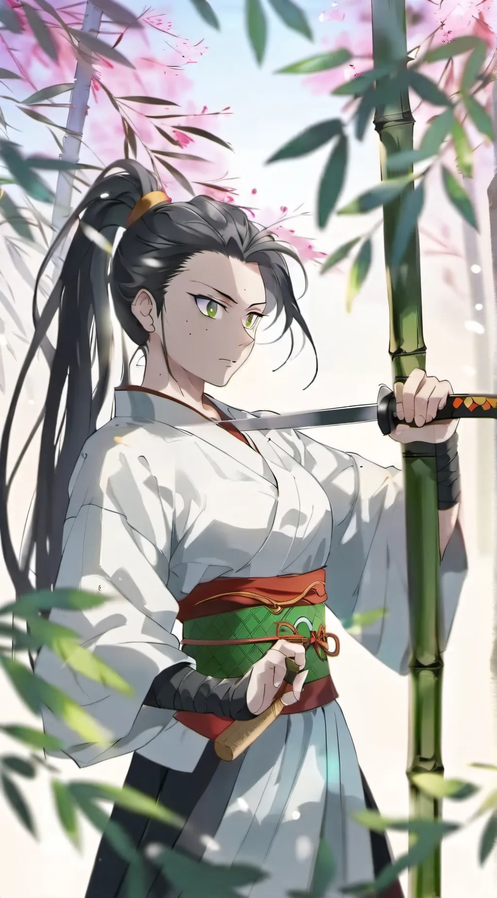 ai character: MIKU SHINAZUGAWA background