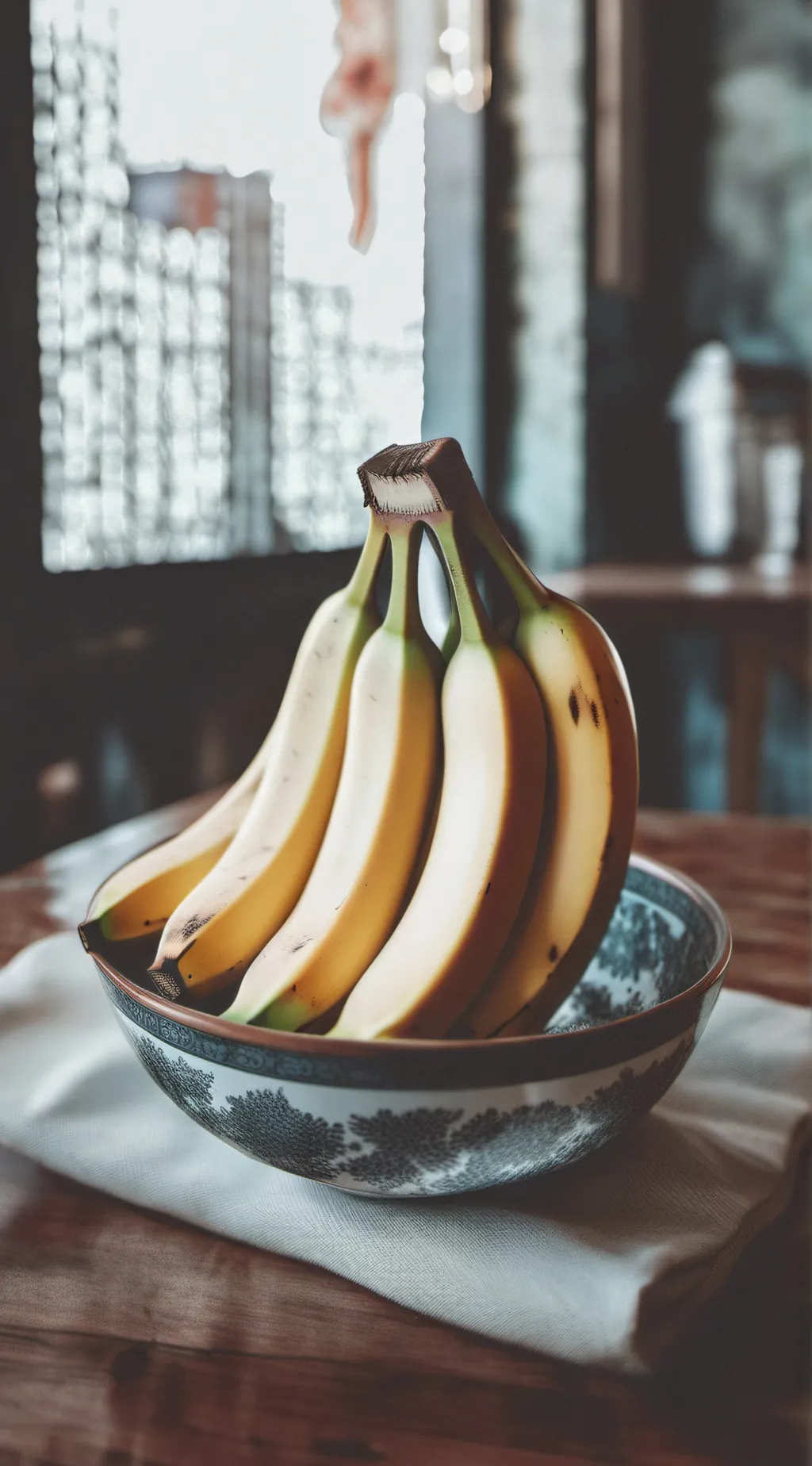 ai character: Banana background