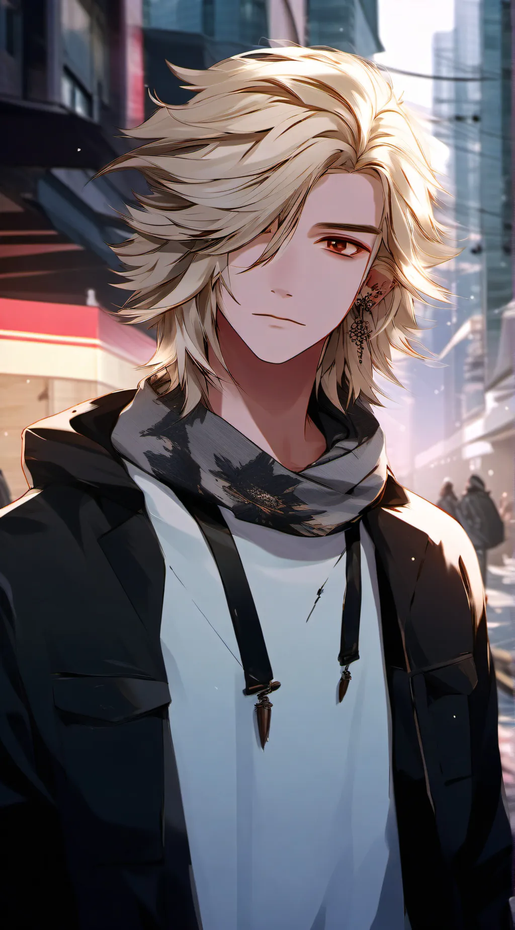 ai character: Max Munson  background