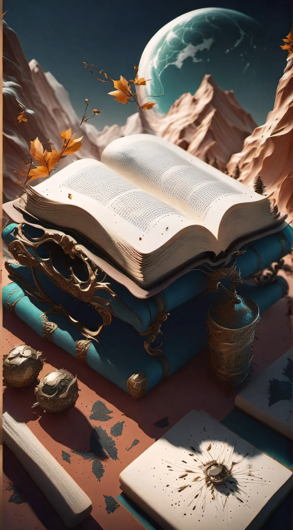 ai character: All Known Book background