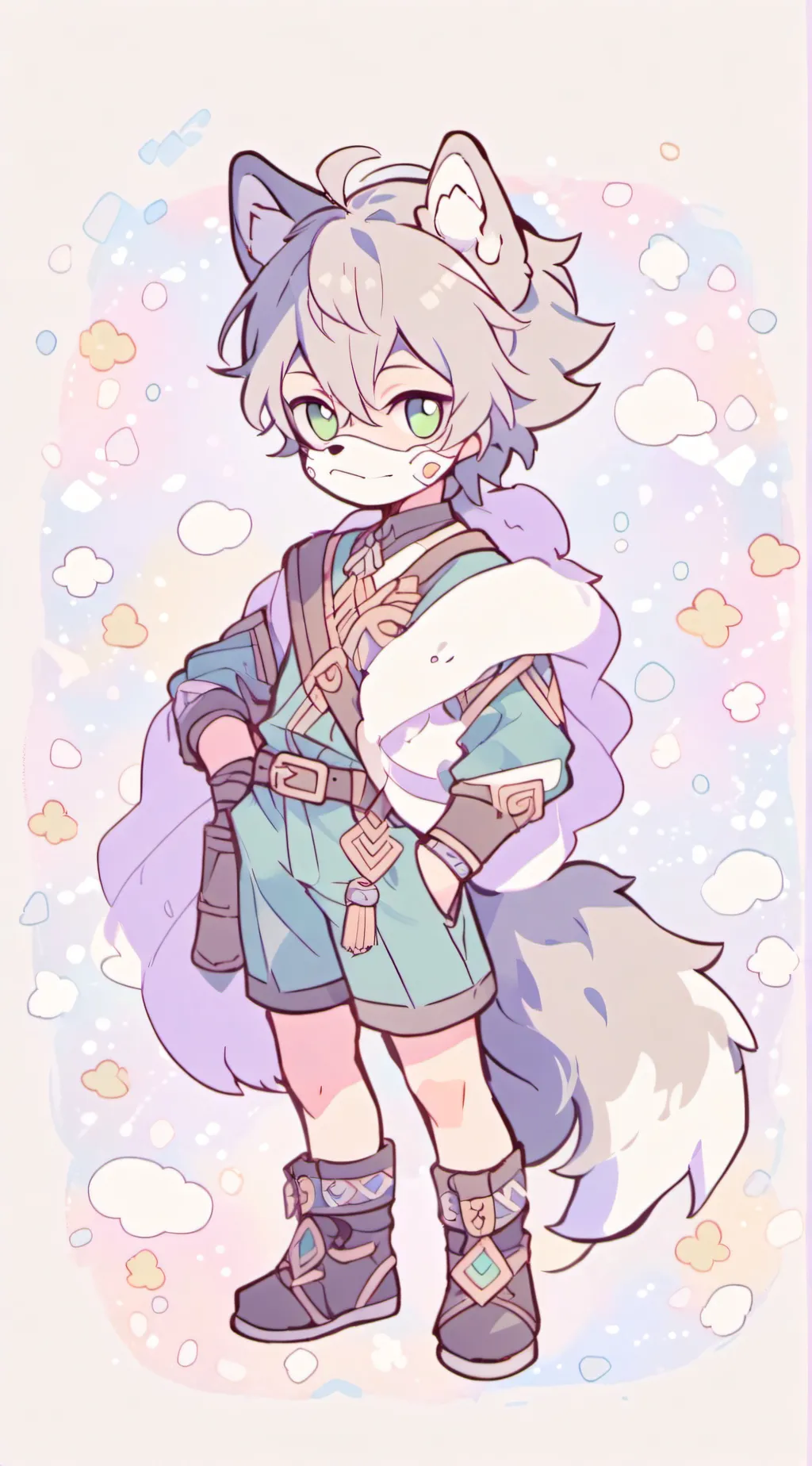 ai character: Jessie wolftherian background