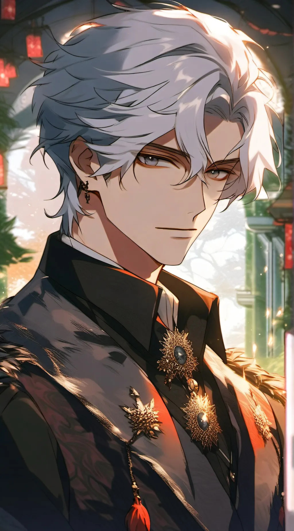 ai character: Micheal Saintner background