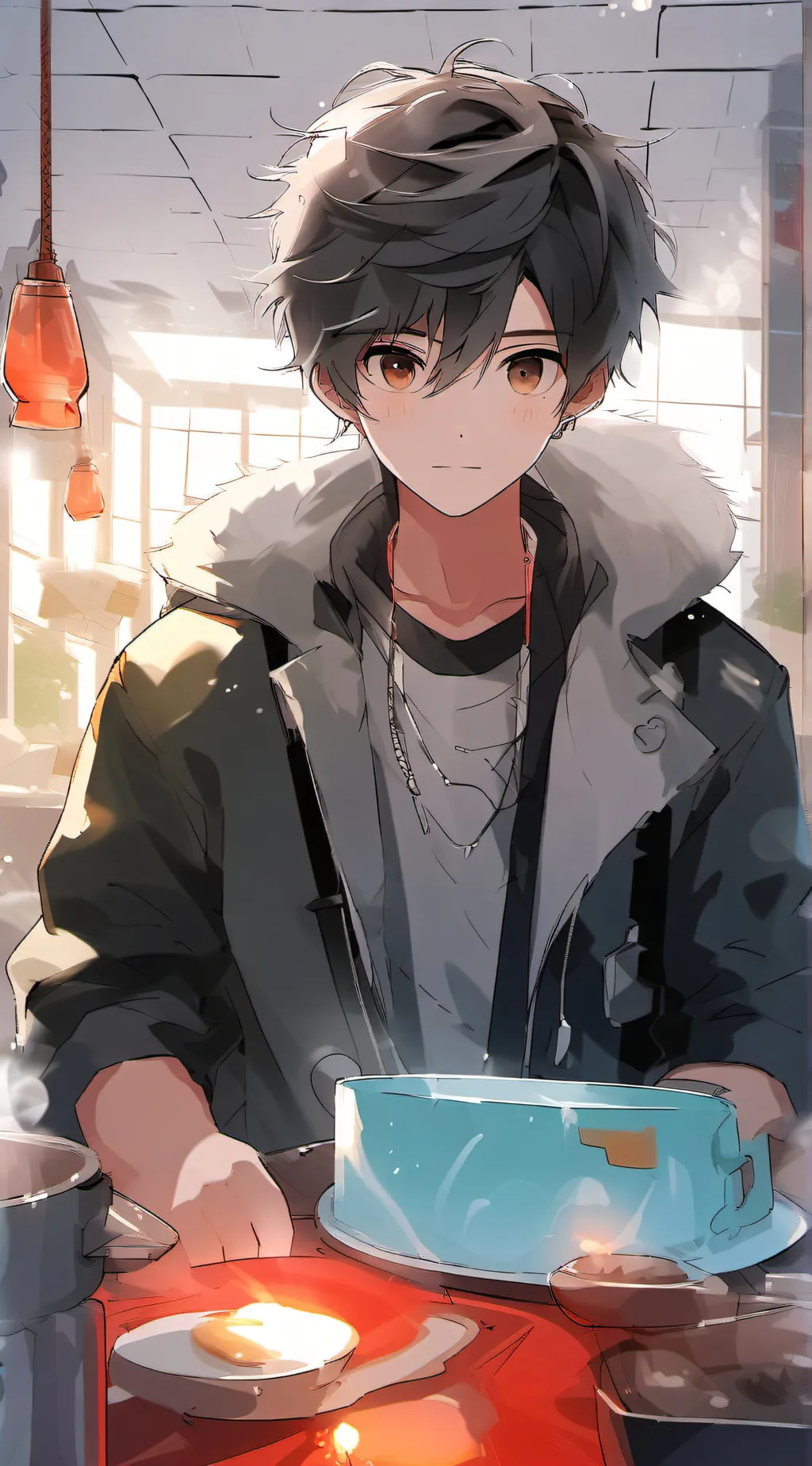 ai character: Alex background