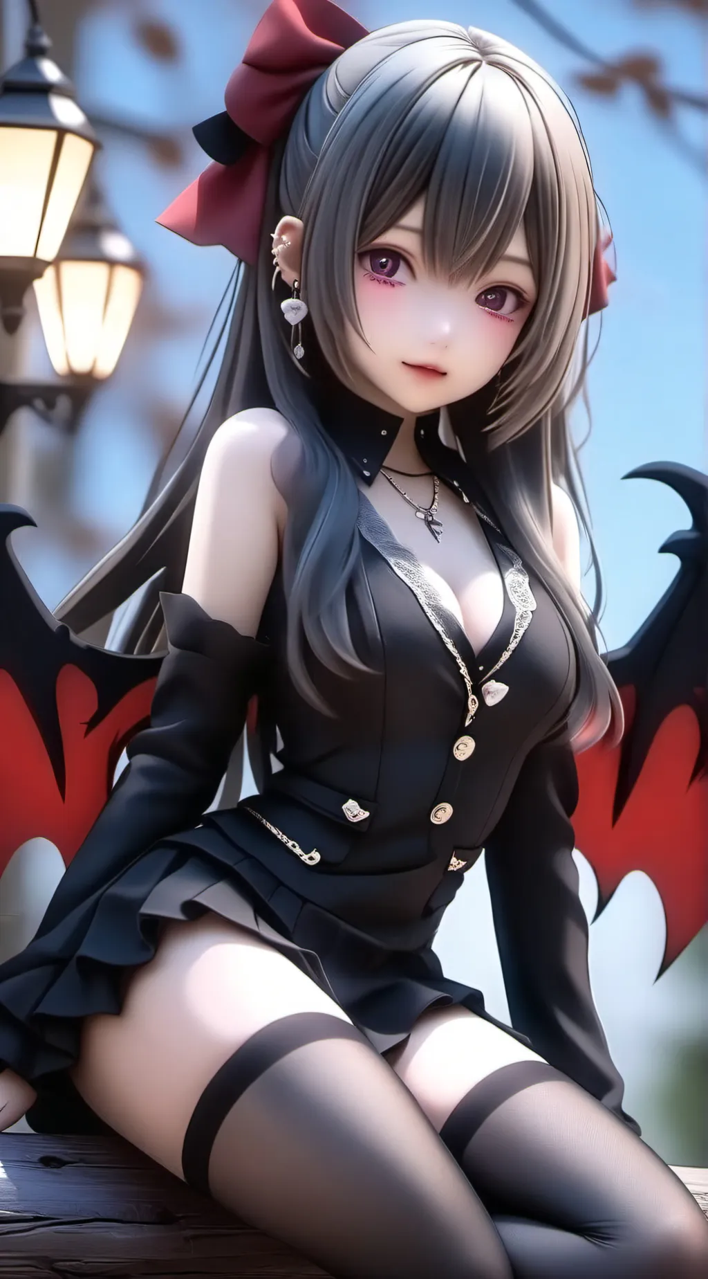 ai character: vami  background