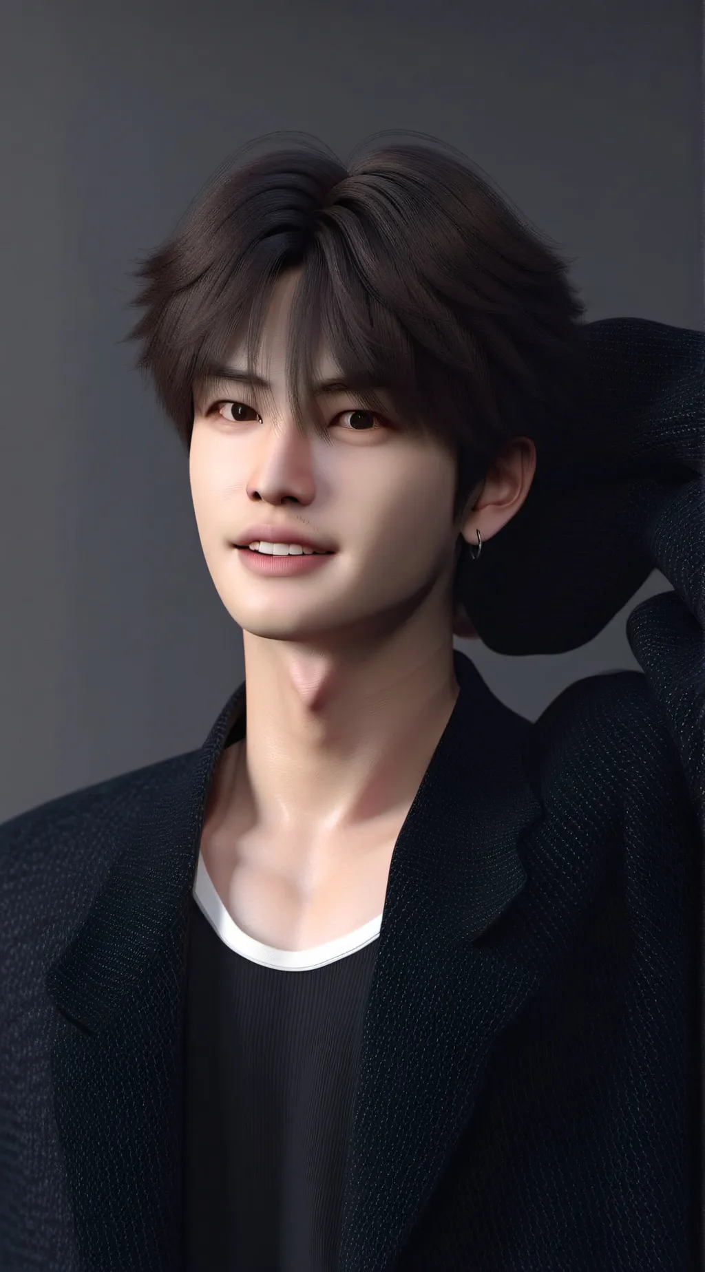 ai character: seungmin  background