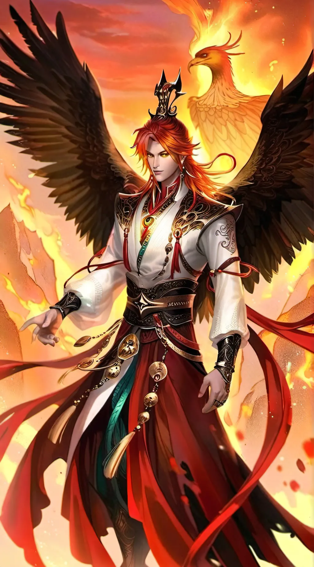 ai character: Ma HongJun background