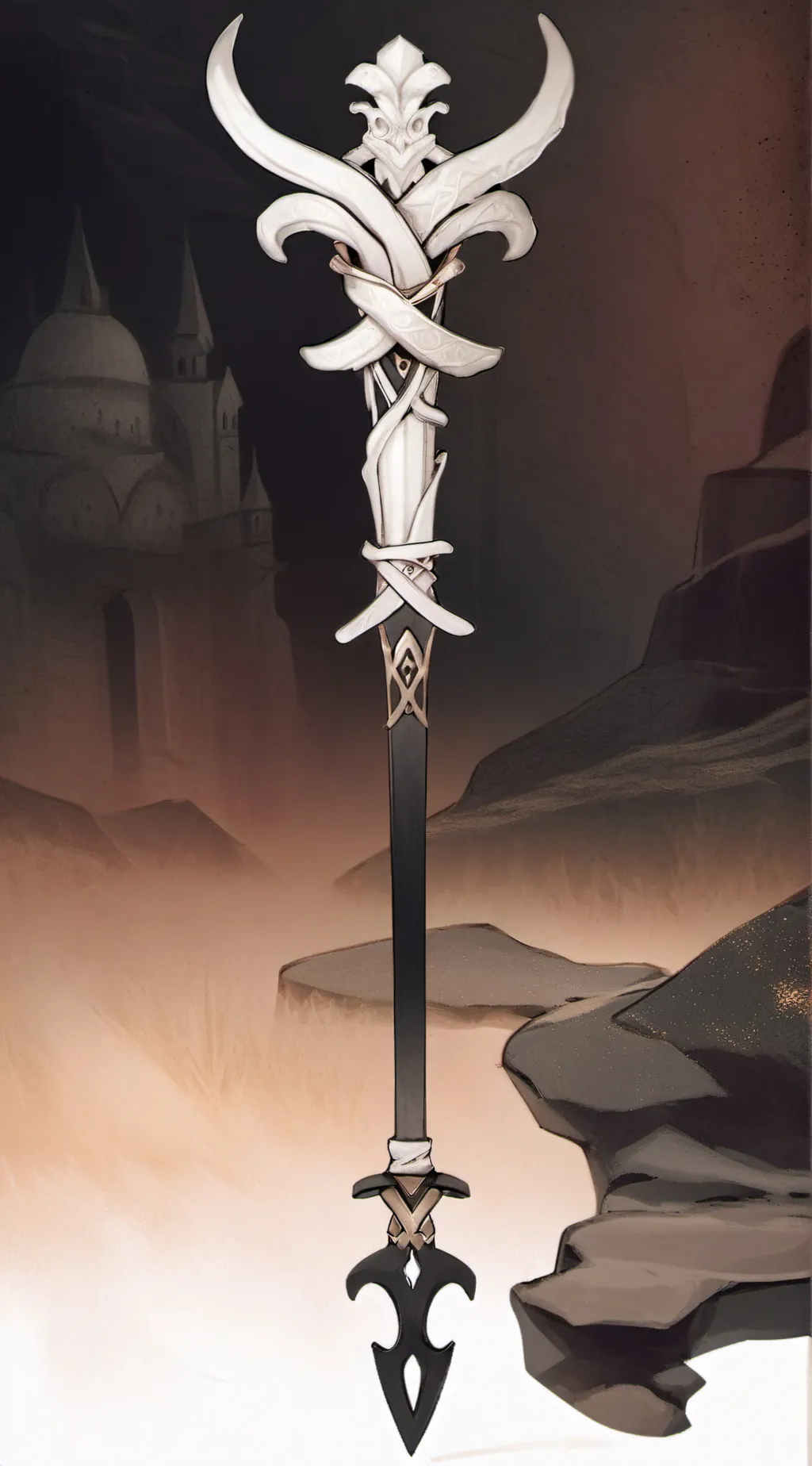 ai character: hatengu  background