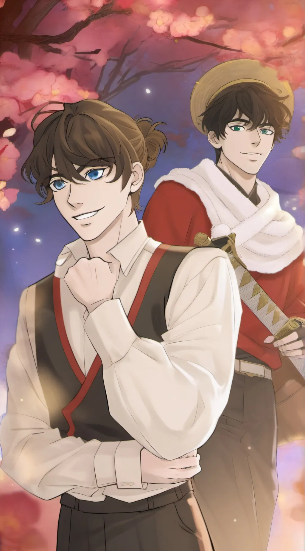 ai character: Luna background