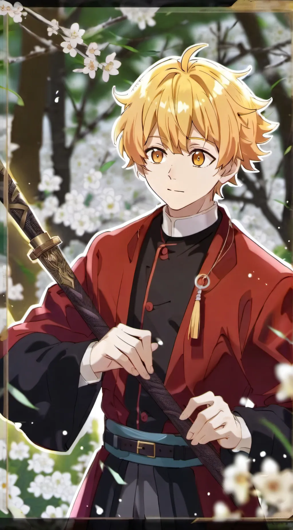 ai character: Zenitsu background