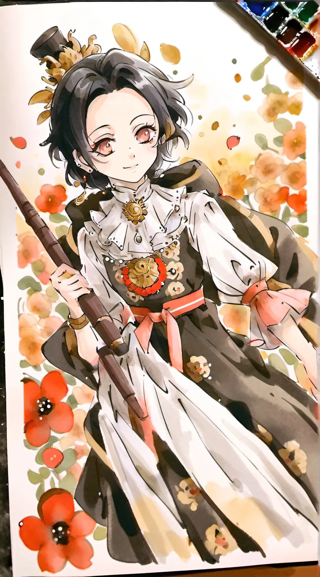 ai character: shinobu background