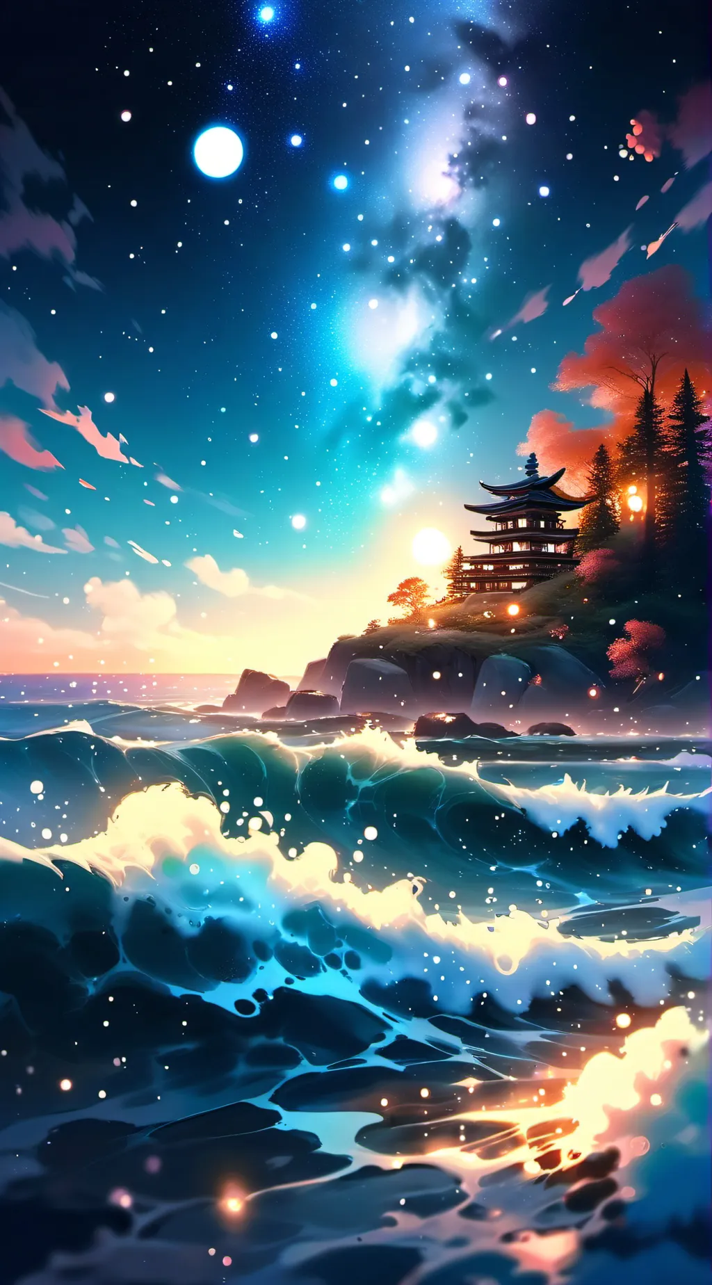 ai character: bakugo  background