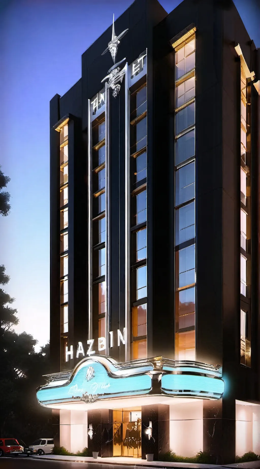 ai character: Hh background