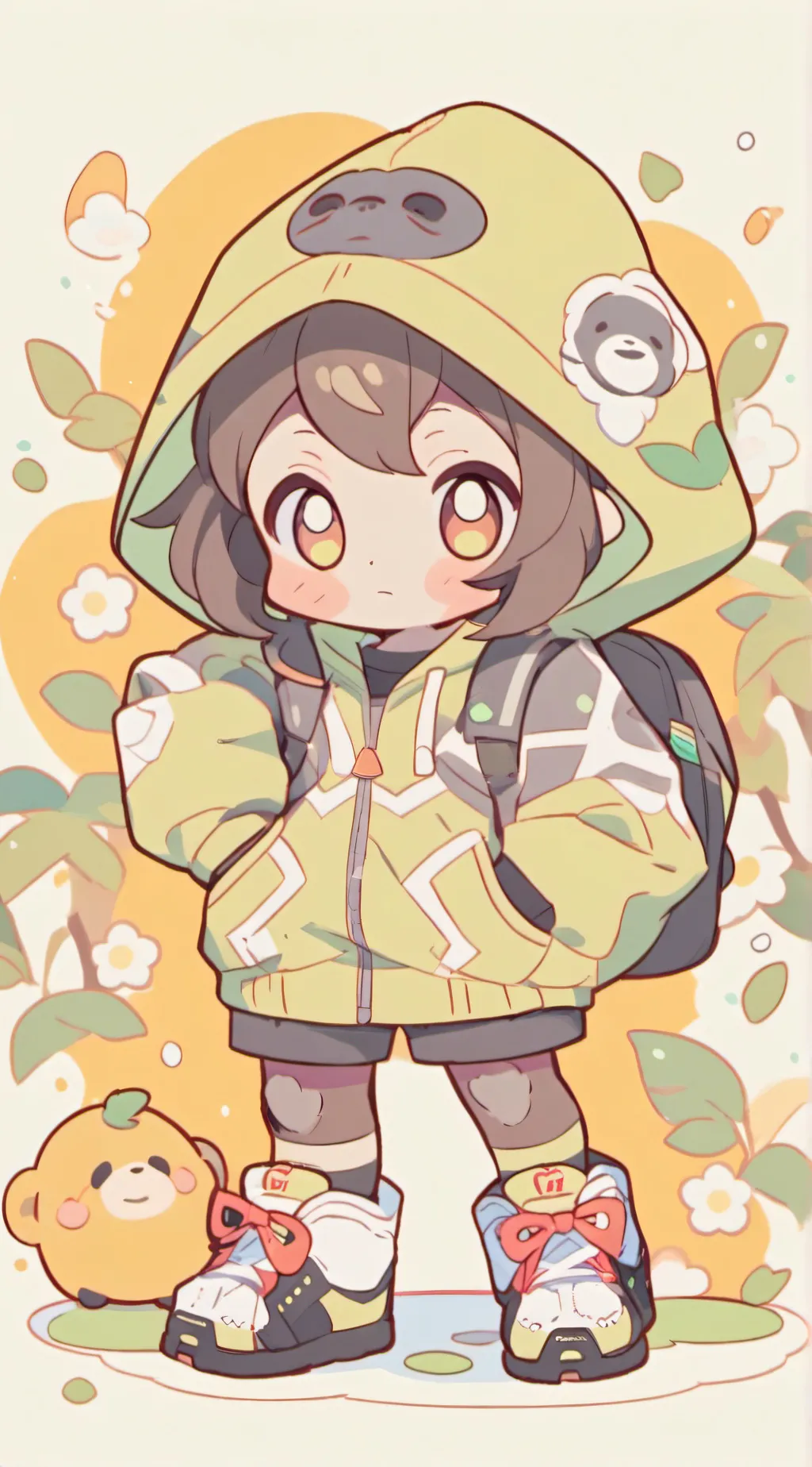 ai character: fight training  background