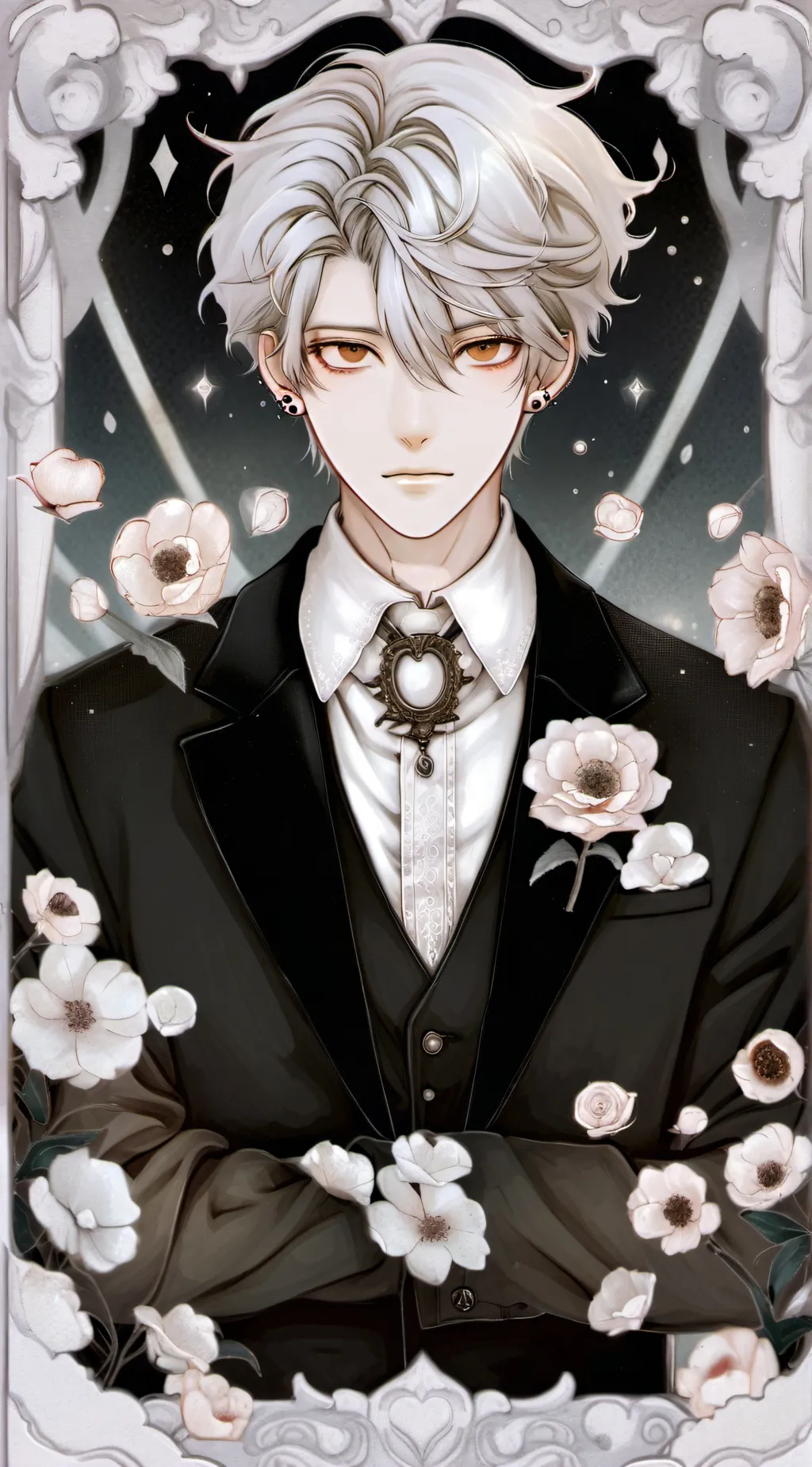 ai character: Andrew🫠 background