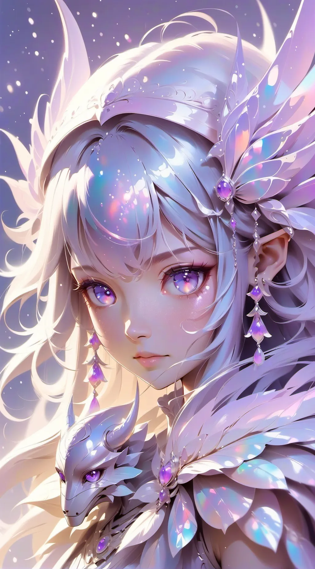 ai character: Aria background