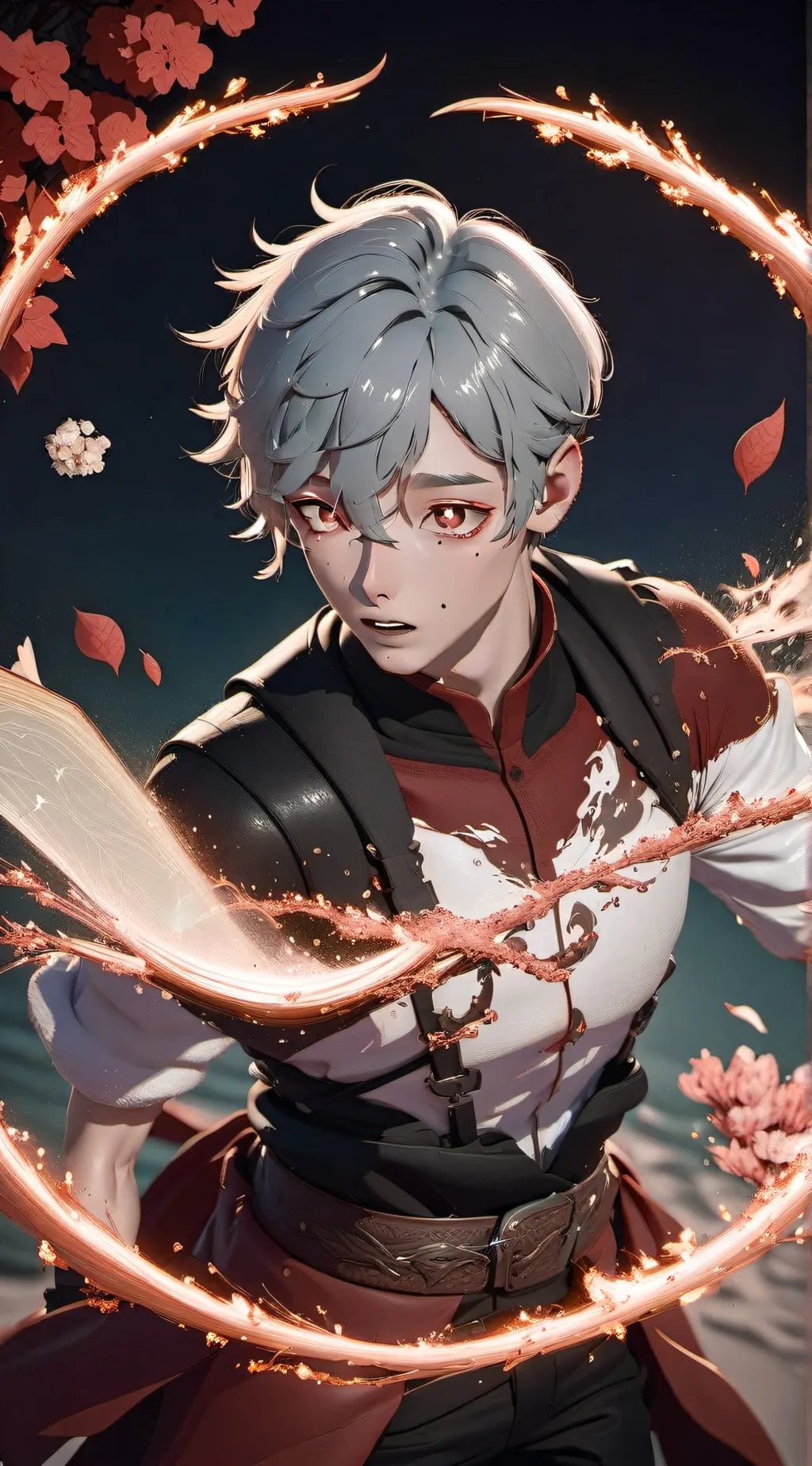 ai character: Luke  background