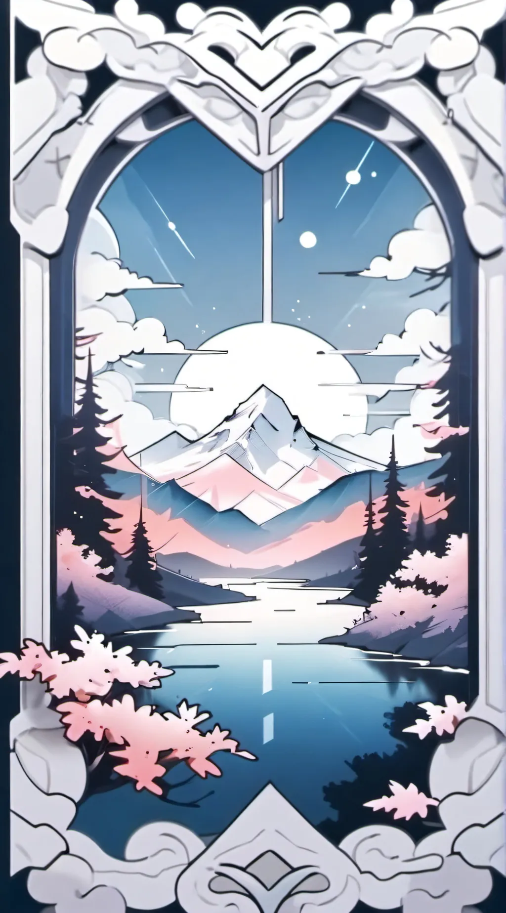 ai character: F X HH  background