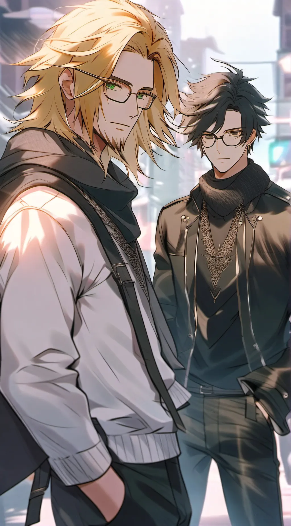 ai character: Aizawa and mic  background