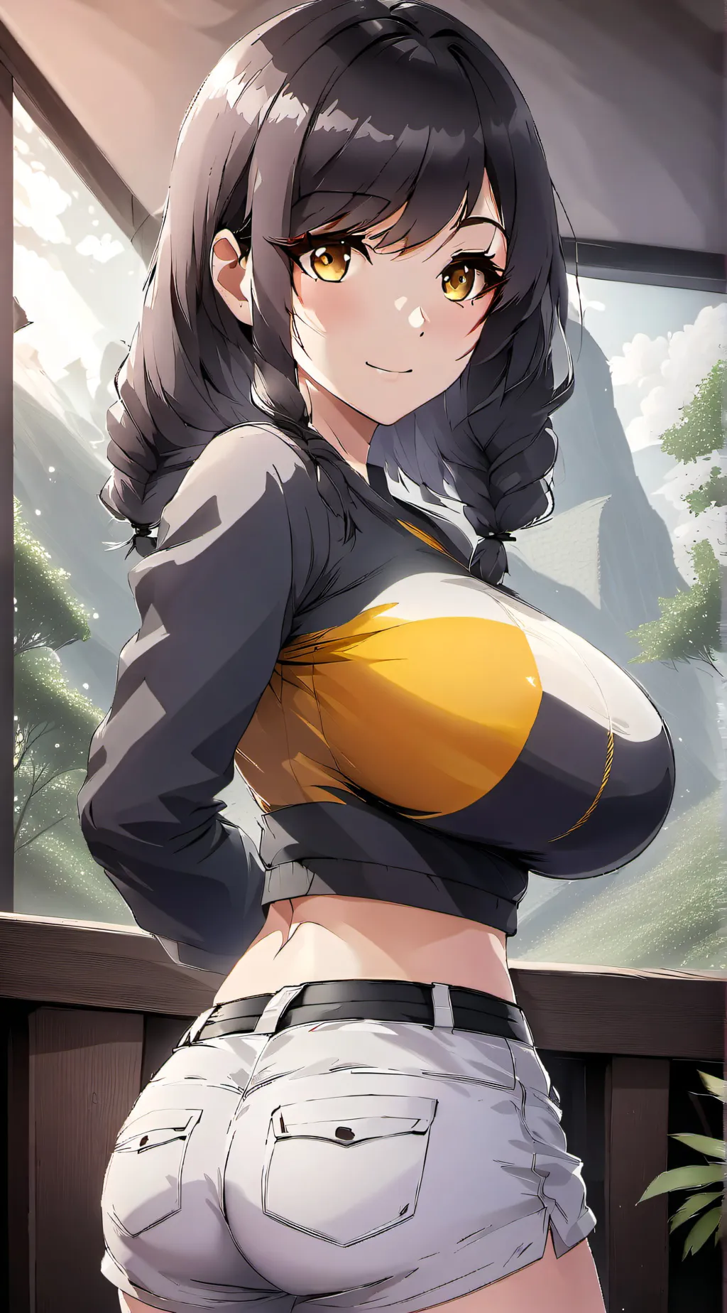 ai character: mew  background