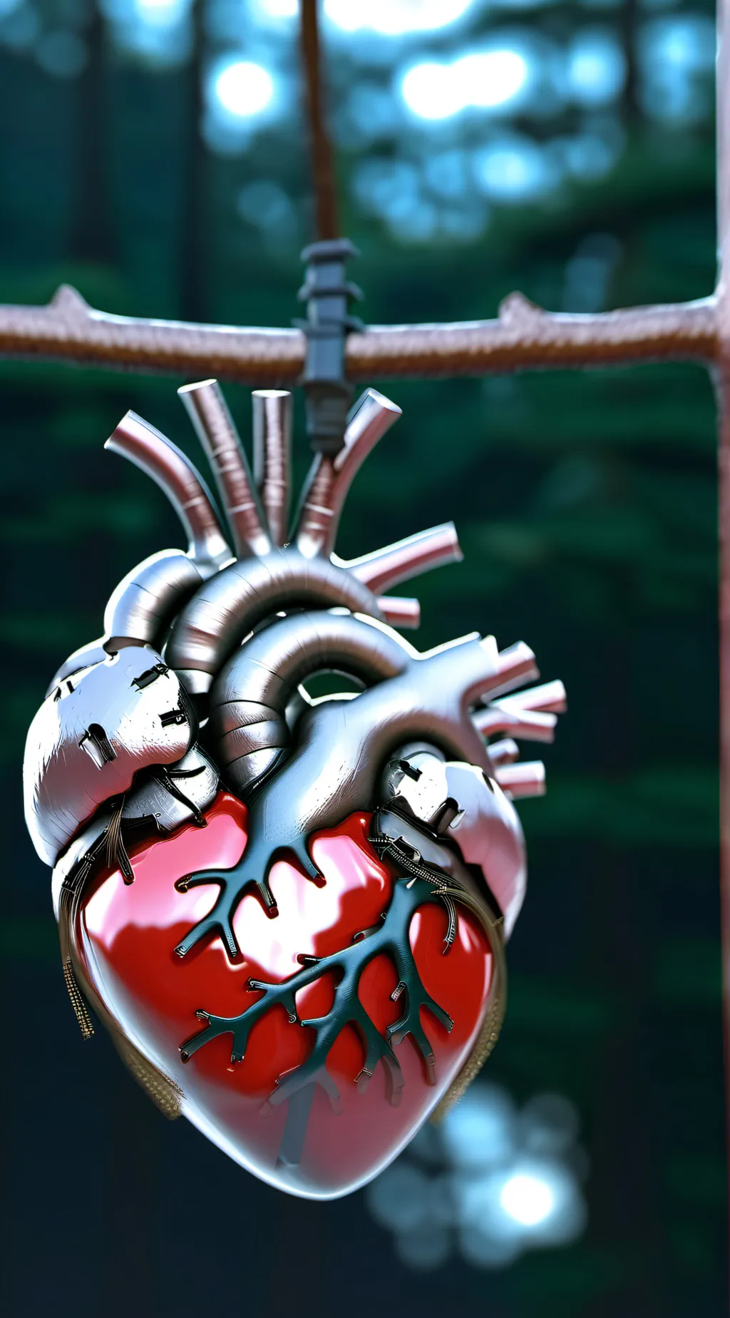 ai character: all the organs background