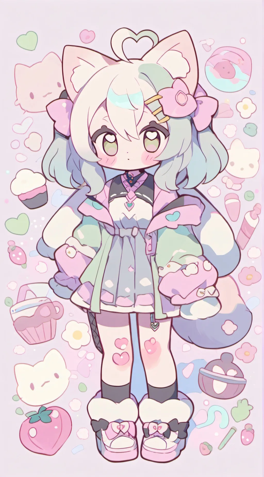 ai character: milo background