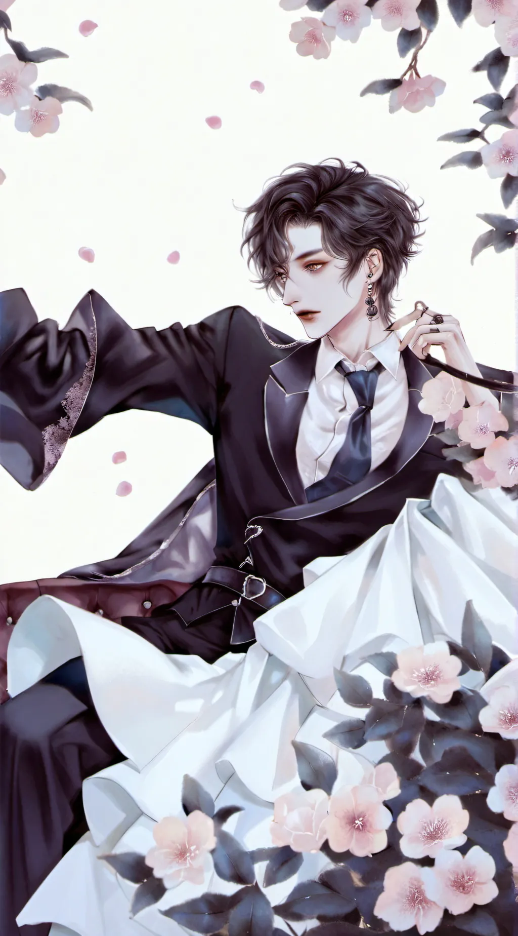 ai character: victor  background