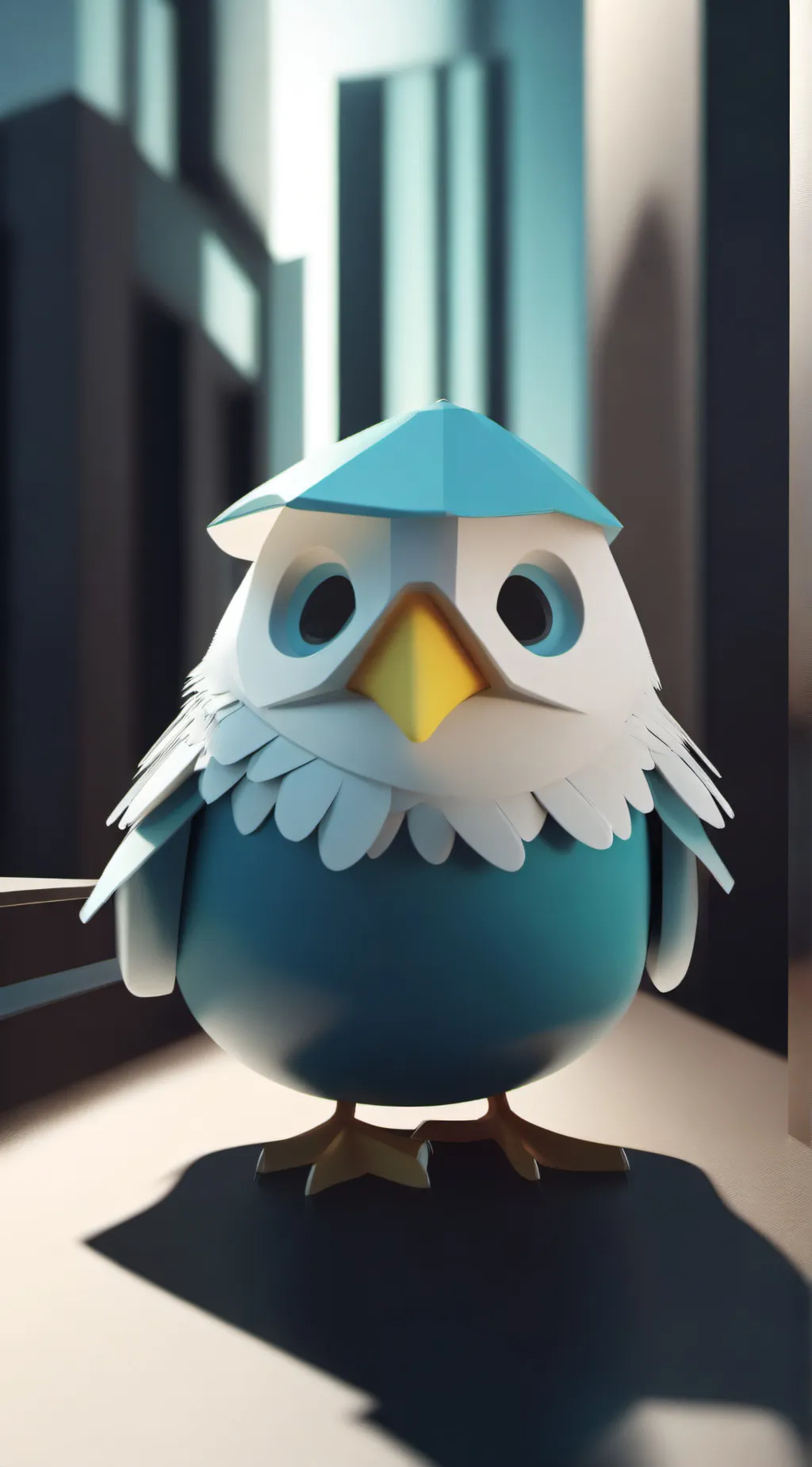 ai character: birder background