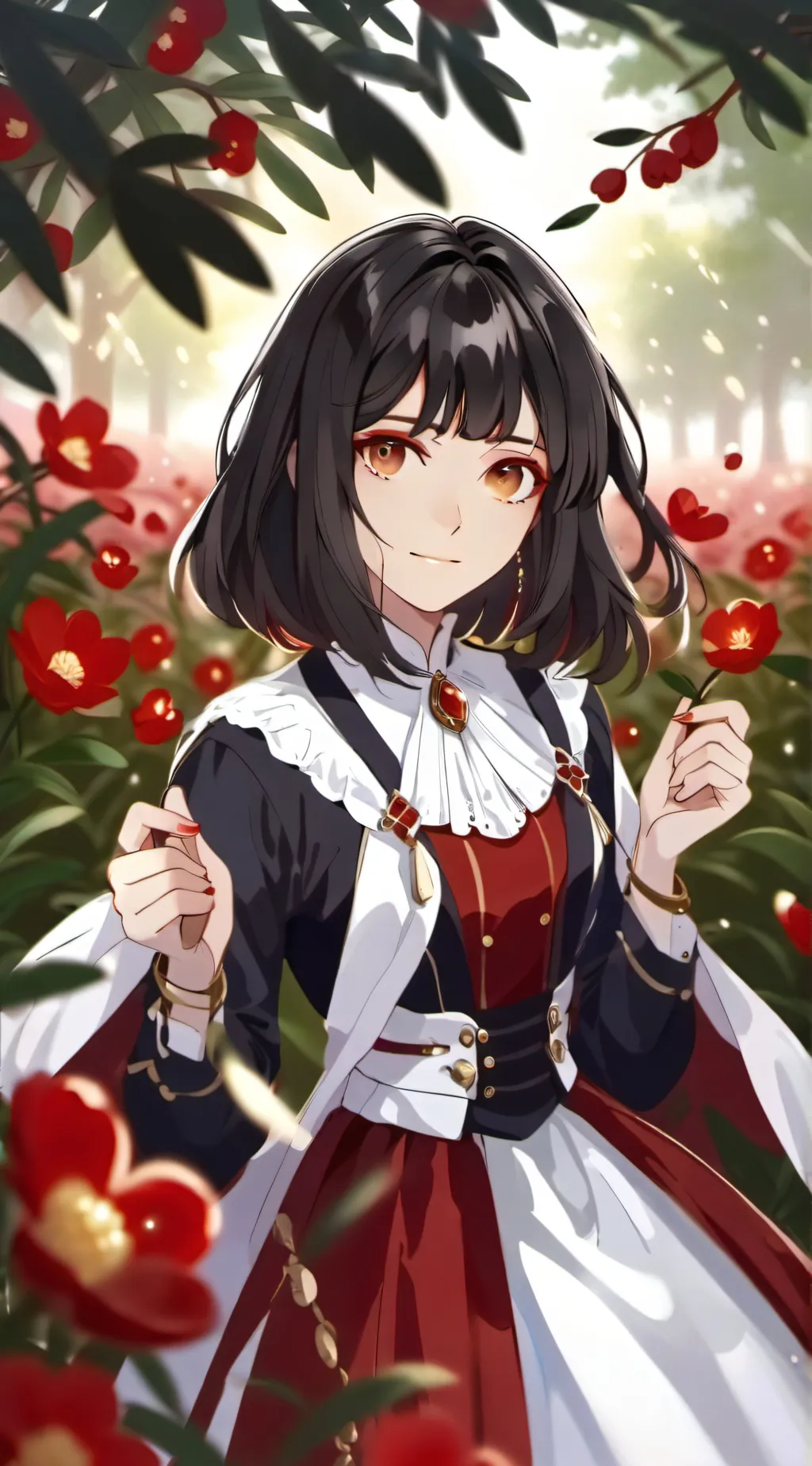 ai character: kirishima background