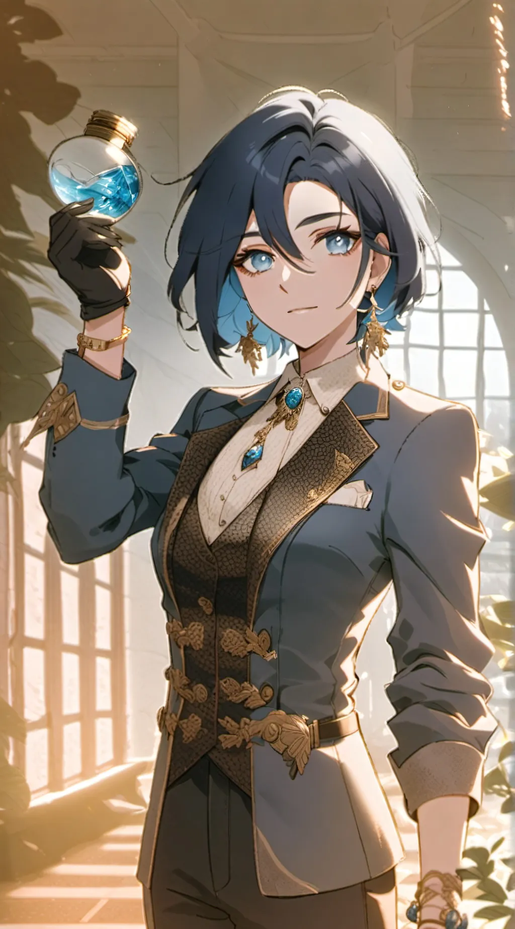 ai character: Celeste background