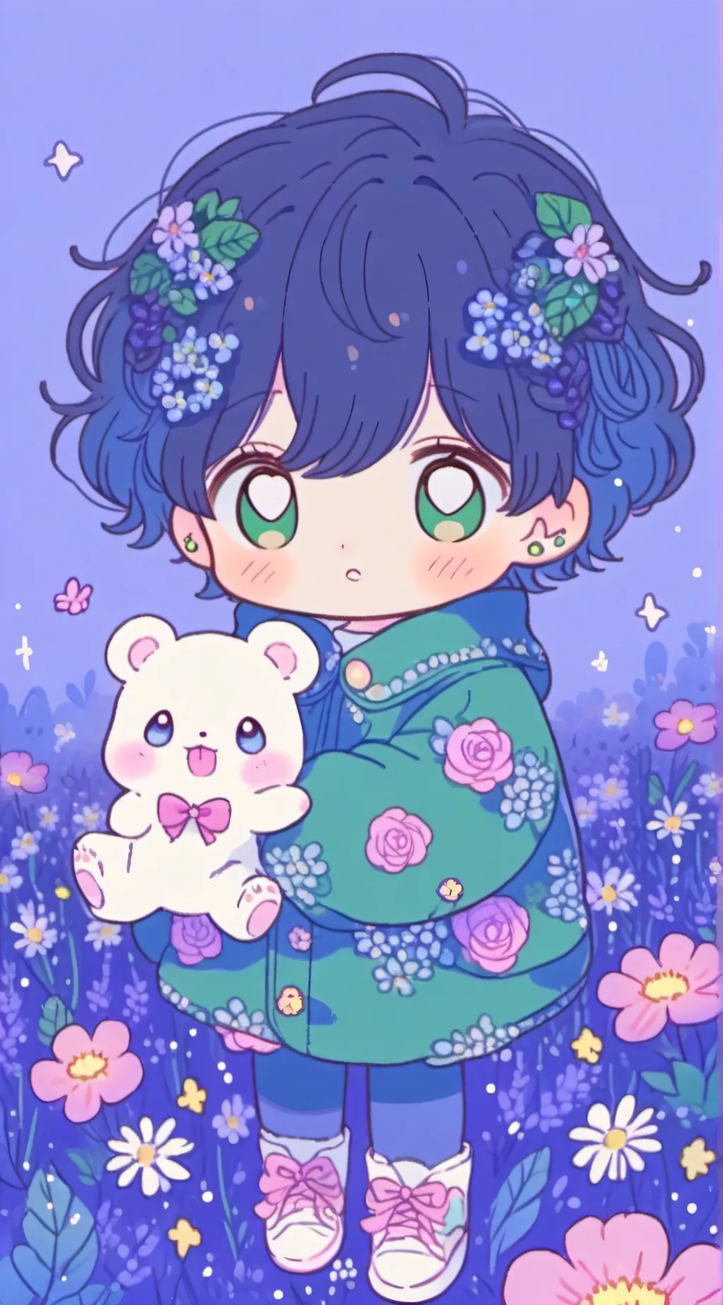 ai character: Lily background