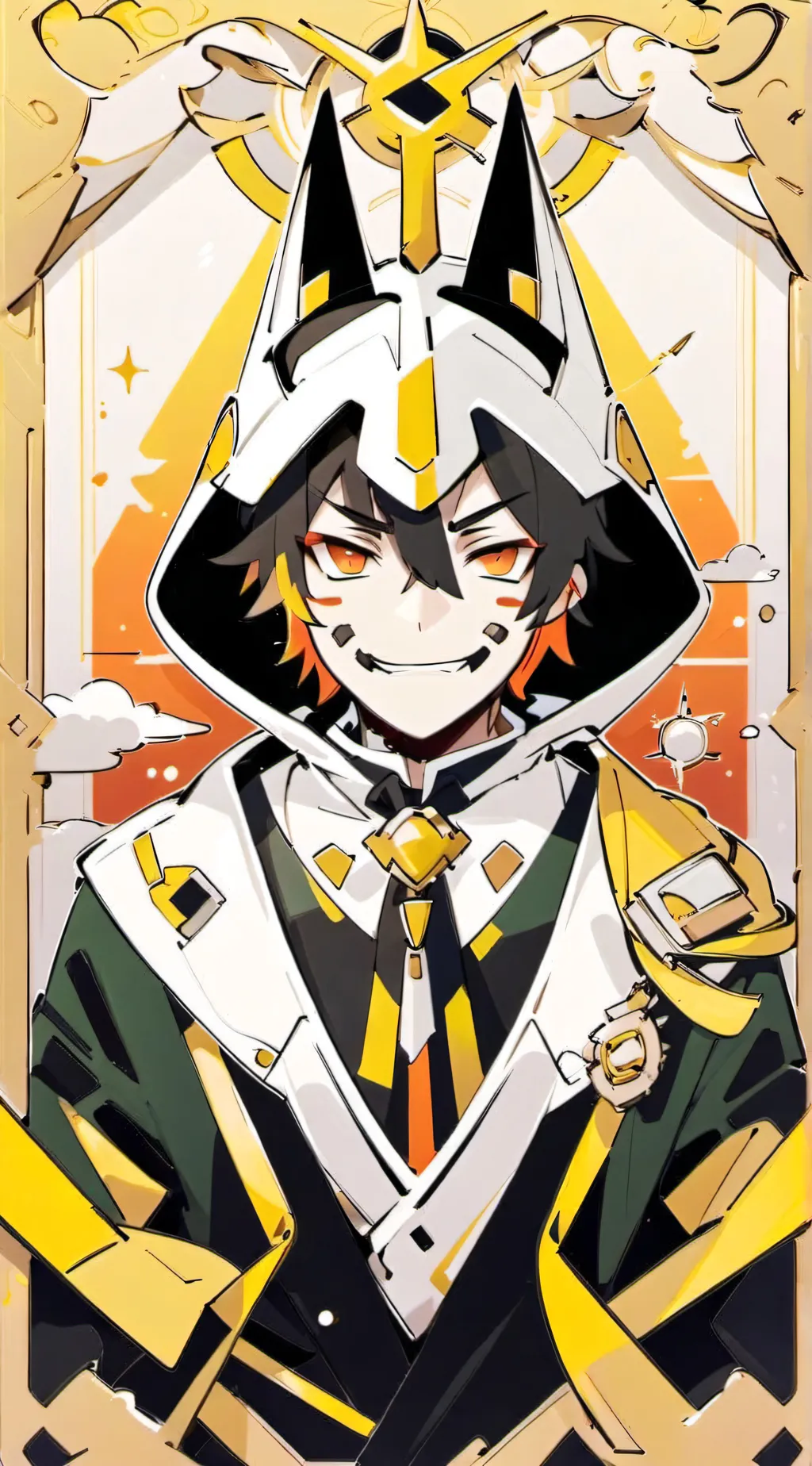 ai character: RadioApple background