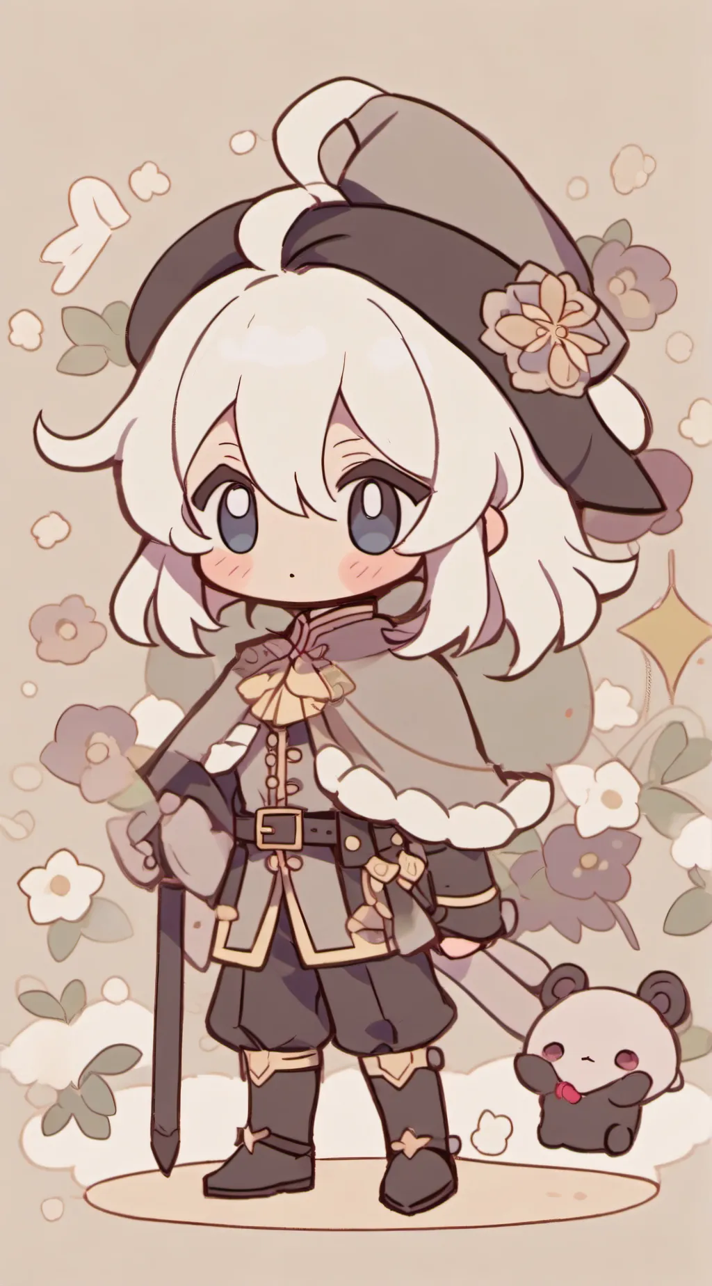 ai character: Sir pentions  background