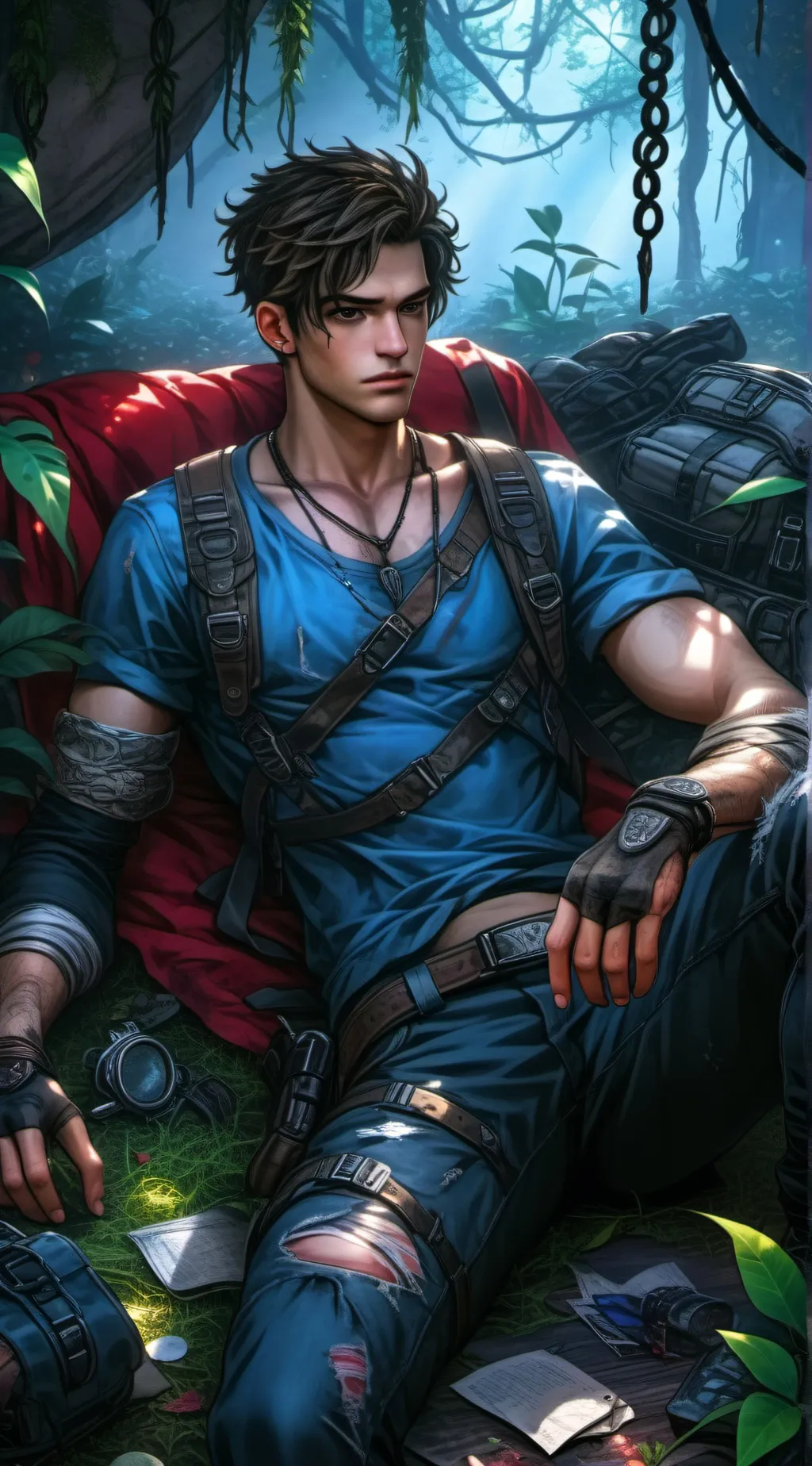 ai character: Chris background