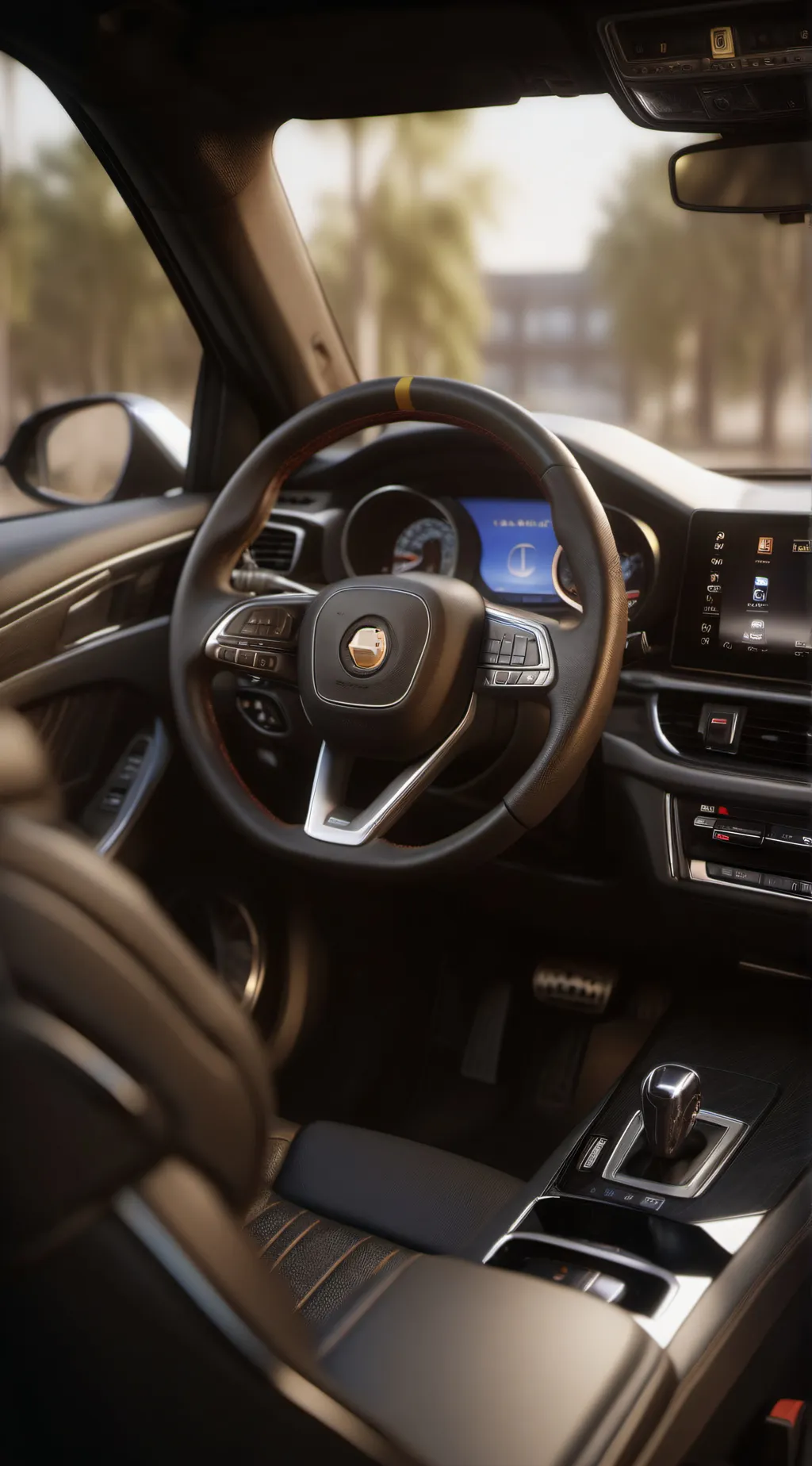 ai character: TOH car ride  background