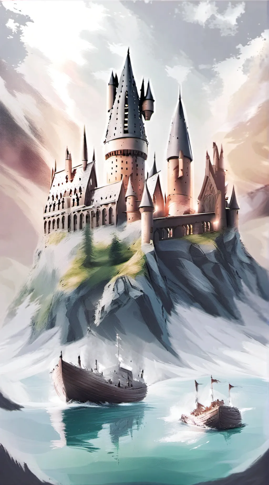 ai character: Hogwarts background