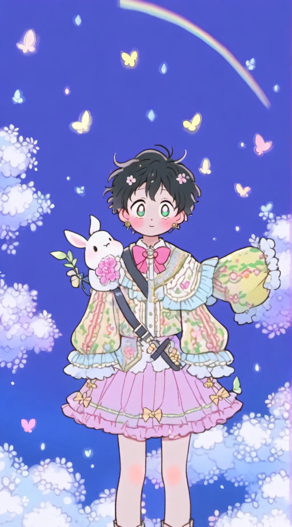 ai character: ua mha background