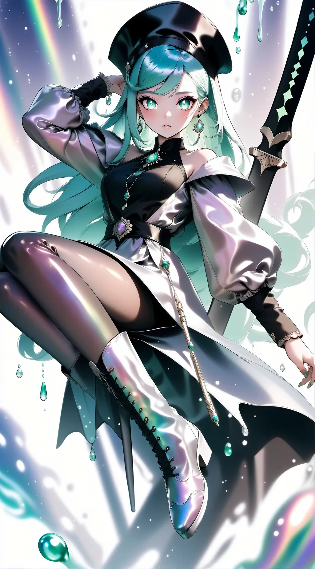 ai character: Hi background