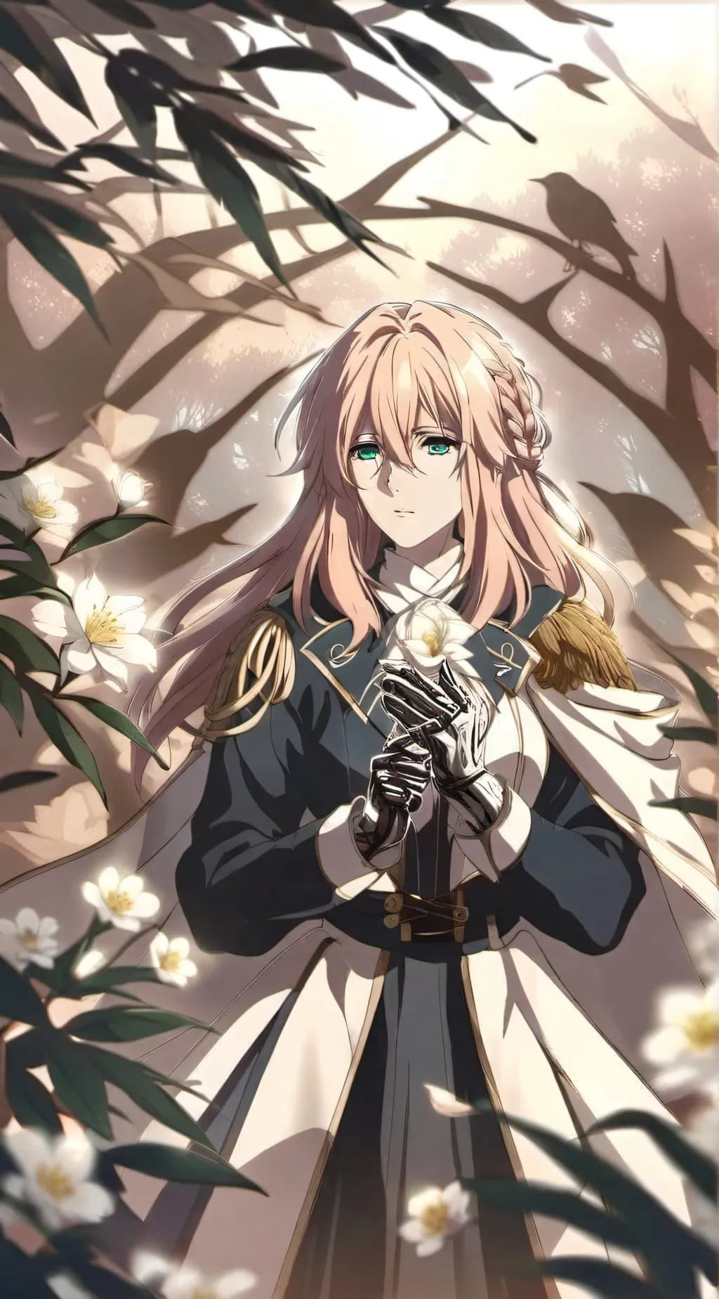 ai character: Lea background