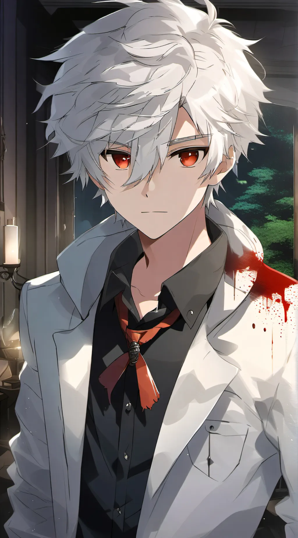 ai character: Victor Abdomen  background